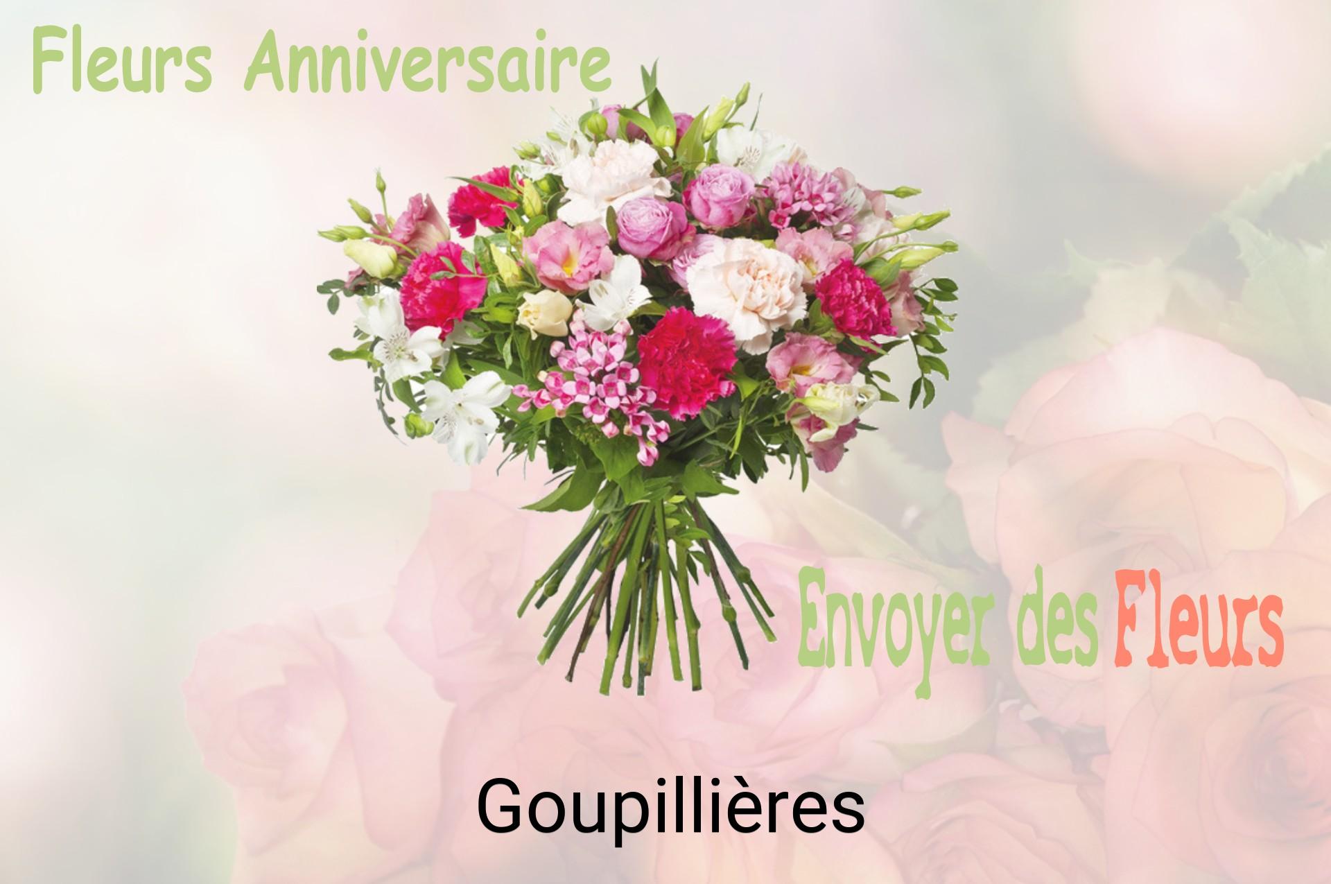 Bouquet de fleurs d’anniversaire livré à Goupillières